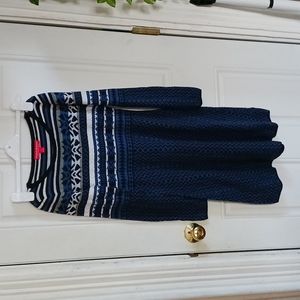 Fit and flare sweaterdress